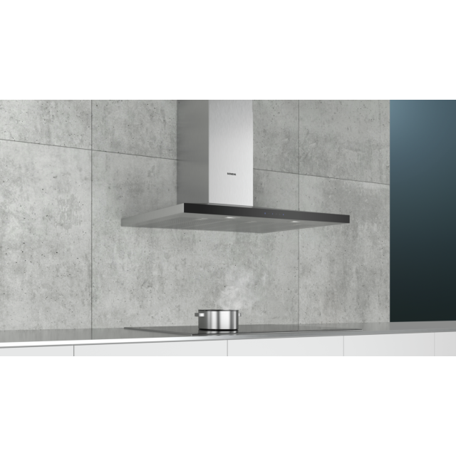 Siemens LD98WMM60B 90cm Worktop ventilation, clear glass design, seamless installation with 90cm fra