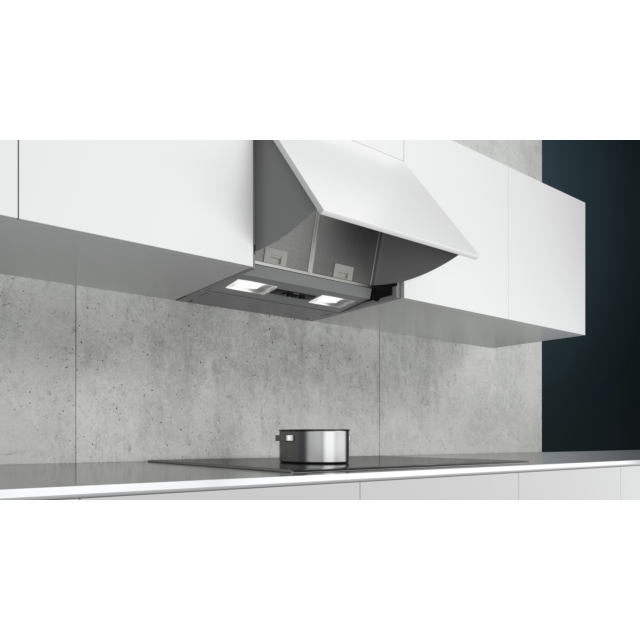 Siemens LE66MAC00B 60Cm Integrated Cooker Hood With 3 Speeds, Led Lights, High Extraction Rate And O