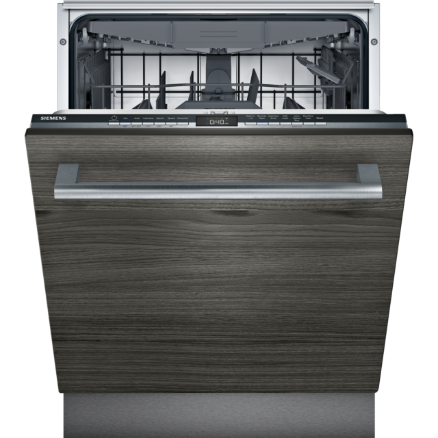 Siemens SN95ZX61CG Wifi Connected Fully Integrated Standard Dishwasher With 8 Programmes, Flexcomfor