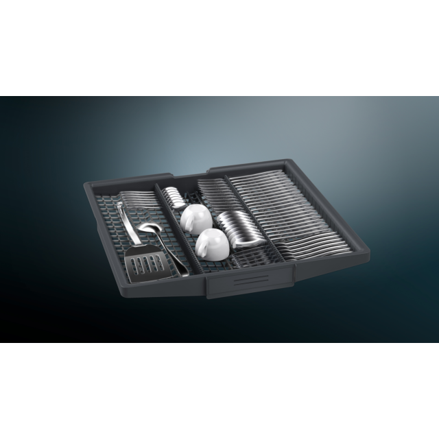 Siemens SN95ZX61CG Wifi Connected Fully Integrated Standard Dishwasher With 8 Programmes, Flexcomfor