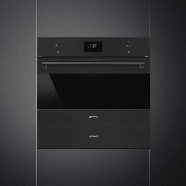 Smeg CPR315N Warming Drawer - Black