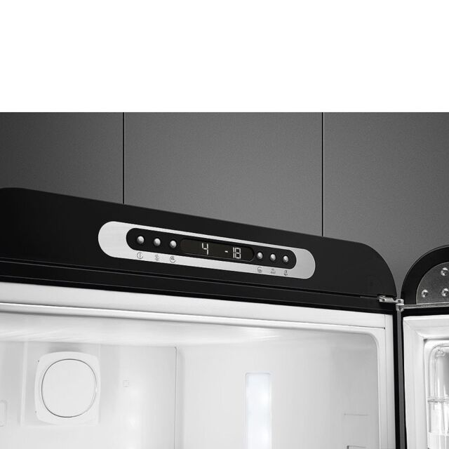 Smeg FAB32RBL5UK 60cm 60/40 Fridge Freezer - Black