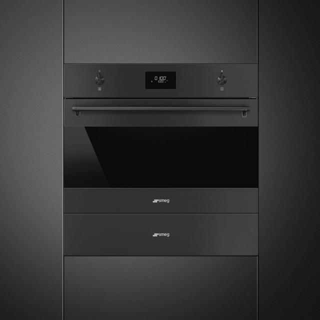Smeg SO4301M0N 40 Litres Microwave with Grill - Matte Black