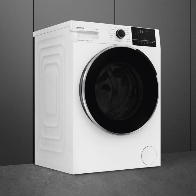 Smeg WNP84SECUK 8kg 1400 Spin Washing Machine - White