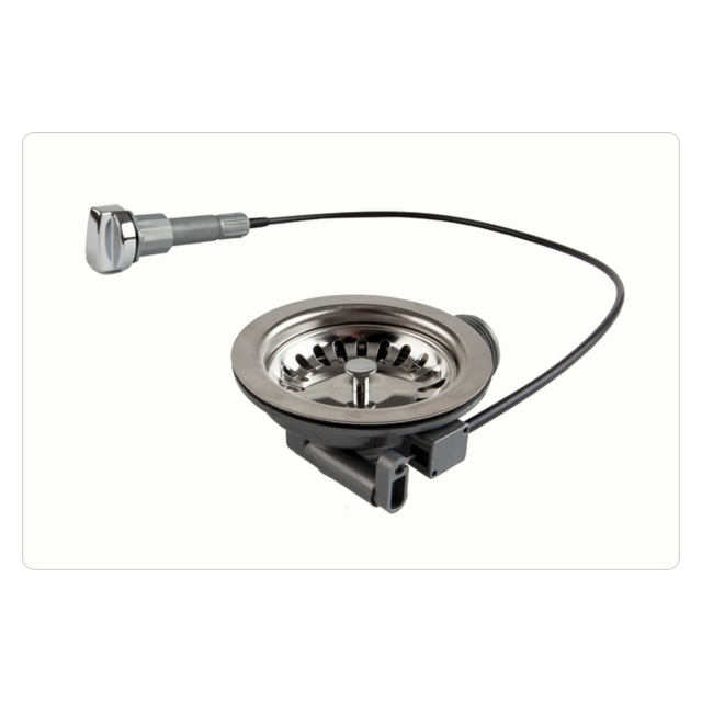 The 1810 Company AC-BSW-PU POP-UP BASKET STRAINER WASTE CHROME