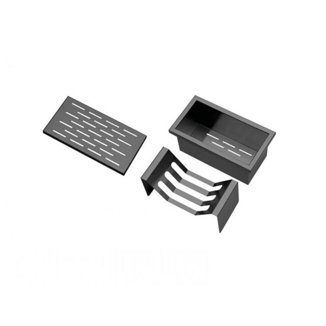 The 1810 Company AC-CHAN-PACK1-GM ACCESSORY TROUGH PACK GUNMETAL