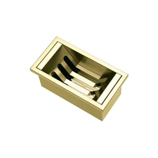 The 1810 Company AC-CHAN/900/GB/207 ACCESSORY TROUGH 900MM GOLD/BRASS
