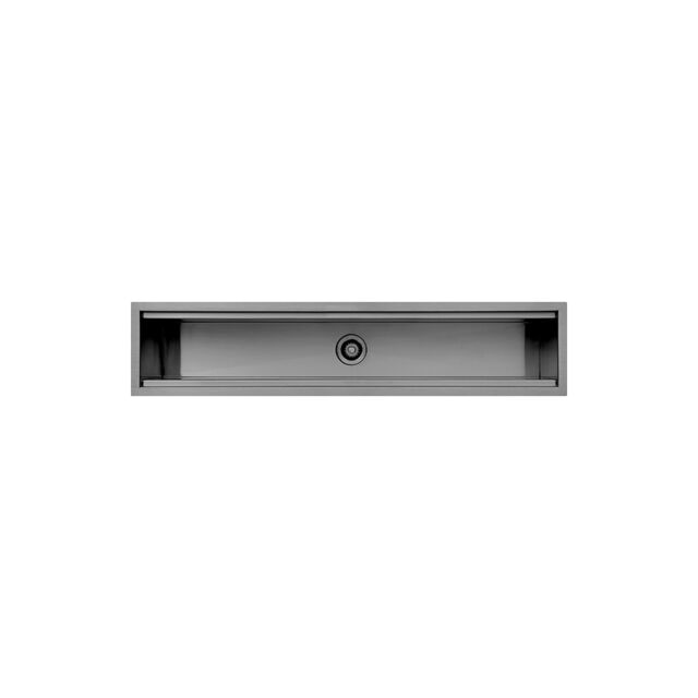 The 1810 Company AC-CHAN/900/GM/205 ACCESSORY TROUGH 900MM GUNMETAL