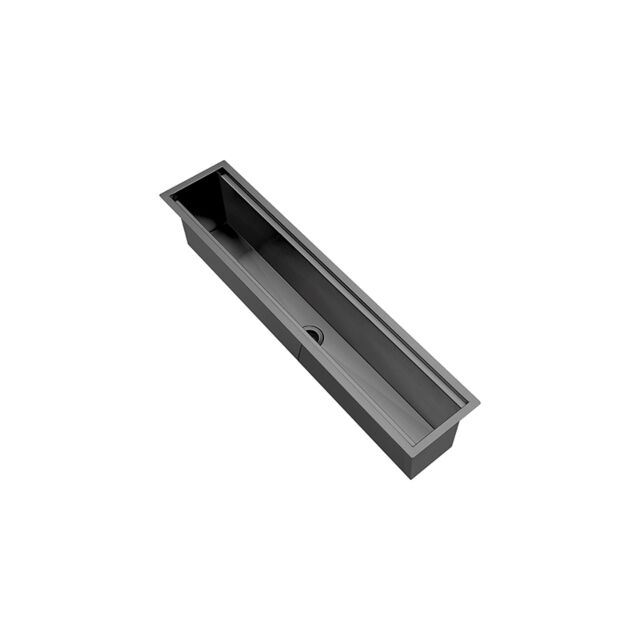 The 1810 Company AC-CHAN/900/GM/205 ACCESSORY TROUGH 900MM GUNMETAL