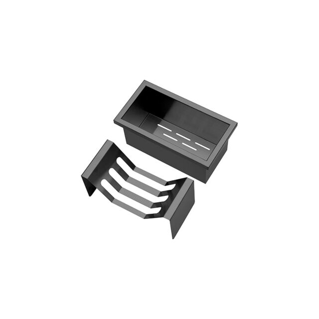 The 1810 Company AC-CHAN/900/GM/205 ACCESSORY TROUGH 900MM GUNMETAL