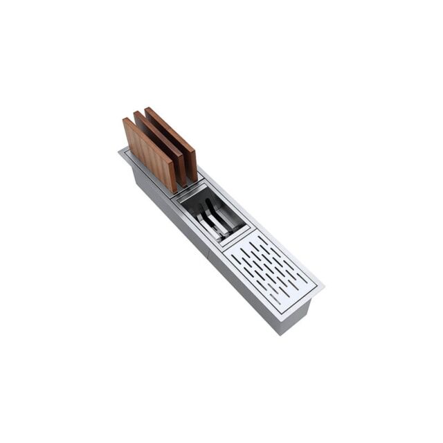 The 1810 Company AC-CHAN/900/S/201 ACCESSORY TROUGH 900MM