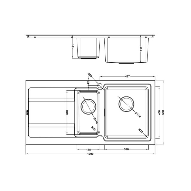 The 1810 Company BD/150/I/S/BBR/425 BORDODUO 150i BBR