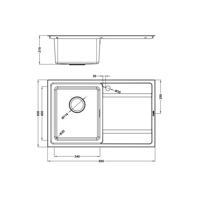 The 1810 Company BU/80/I/S/BBL/420 BORDOUNO 800i BBL
