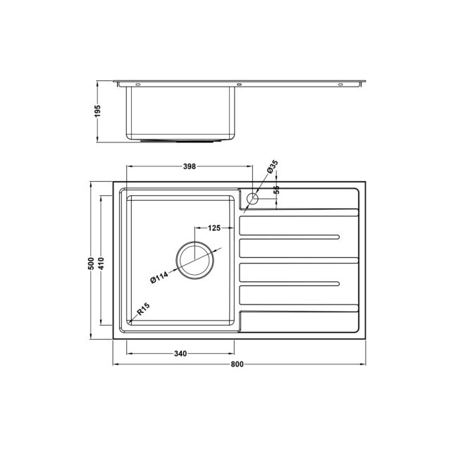 The 1810 Company FU/80/I/S/BBL/401 FORZAUNO 800i BBL