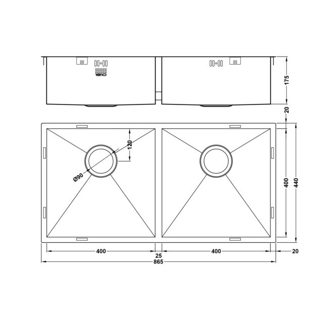 The 1810 Company ZD/4040/U/S/025 ZENDUO 400/400U 