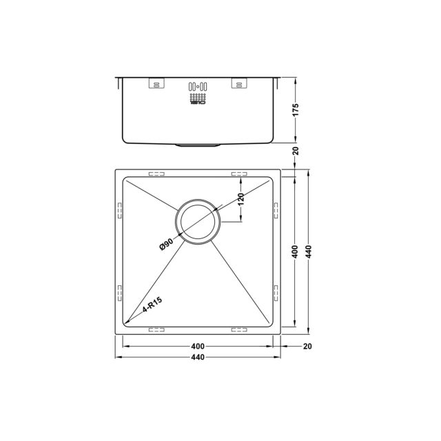 The 1810 Company ZU/40/U15/S/080 ZENUNO15 400U