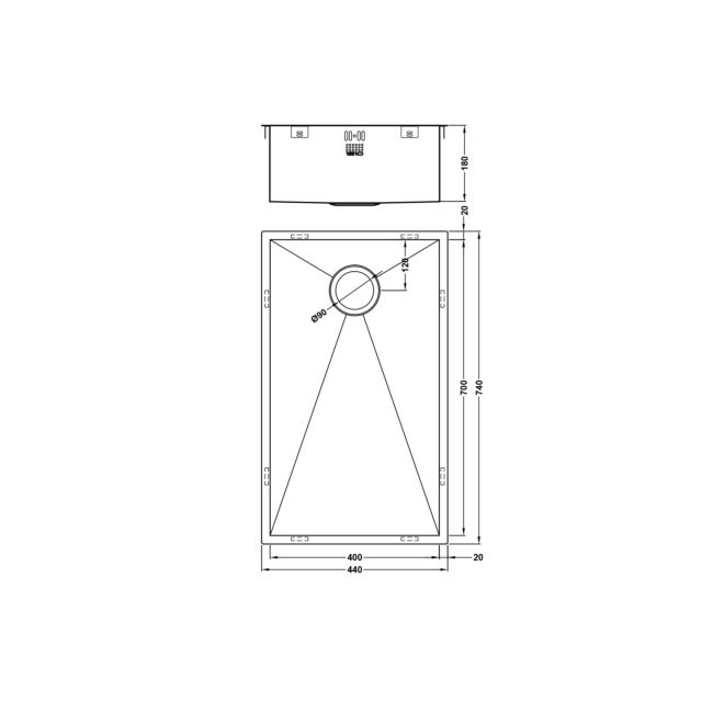 The 1810 Company ZU/70/U/S/OSW/062 ZENUNO 700U OSW