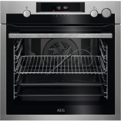 AEG BSE577261M 59.6cm Built In Electric Single Oven - Stainless Steel