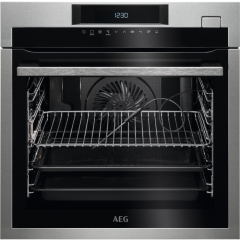 AEG BSE774320M 7000 Series Steamcrisp Single Oven Touch Control With Pyrolytic Cleaning