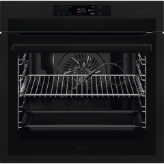 AEG BSE778380T 59.5cm Built In Electric Single Oven - Black