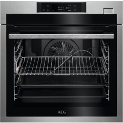 AEG BSE782380M 
SteamBoost oven with EXCite touch controls, white LEDs, 22 oven functions, 225 pre 