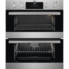 AEG DUB331110M 
Multifunction undercounter double oven, Stainless Fascia, Retractable Rotary Contro