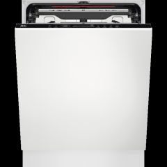 AEG FSE74747P Built In Dishwasher - White - 15 Place Settings