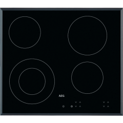 AEG HK624010FB 60cm Ceramic Hob - Black