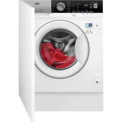 AEG L7FE7461BI 
Integrated Washing Machine. 7kg wash capacity, 1400rpm spin speed, 3 digit LED disp