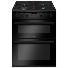 Amica AFG6450BL 60Cm Freestanding Gas Double Oven In Black