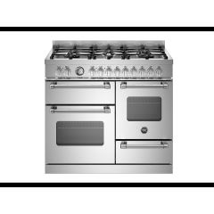 Bertazzoni MAS106L3EXC Master 100cm Range Cooker XG Oven Dual Fuel Stainless Steel
