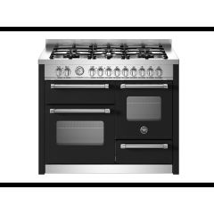Bertazzoni MAS116L3ENEC Master 110cm Range Cooker XG Oven Dual Fuel Matt Black