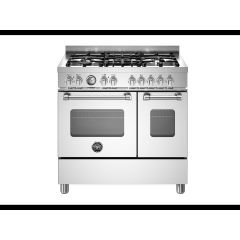 Bertazzoni MAS95C2EXC Master 90cm Range Cooker Twin Oven Dual Fuel Stainless Steel