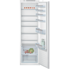 Bosch KIR81VSF0G 177x54 built in fridge, 2 MultiBox, LED Light, 7 glass shelves, Sliding hinge