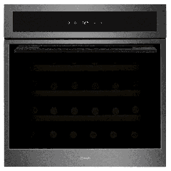 Caple WC6100SS Sense, 1 zone, H 600mm, G energy, stainless steel door, square handle, soft open/clos