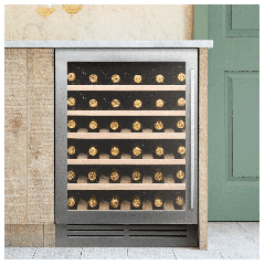 Caple WI6142 Classic undercounter, 1 zone, W 595mm, suitable for 100-150mm plinth, G energy, 1 piece