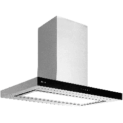 Caple ZI922 Zodiac, stainless steel, black glass touch control, 581m3/h, W 900mm, B energy, filter C