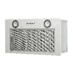 CDA CCA52SI Canopy extractor, Ducted/re-circulating, 3 speeds, silver