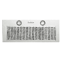 CDA CCA72SI Silver Ducted/Re-Circulating Canopy Extractor With 3 Speeds