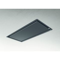 Elica ILLUSION30-BLK 30Cm High Black Illusion Ceiling Hood With 3 Speed + Boost Power Levels And Rem