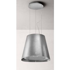 Elica JUNO-URB-IRON 50Cm Cast Iron Effect Suspended Ceiling Cooker Hood With Led Lighting And 3 Spee