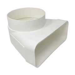 Elica KIT0121007 nt do ducting 150mm round to rect. 90⁰ curve