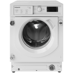 Hotpoint BI WDHG 961485 BIWDHG961485 9kg/6kg 1400 Spin Built In Washer Dryer - White