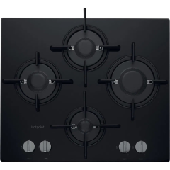 Hotpoint FTGHG641DHBK 60cm Gas Hob - Black