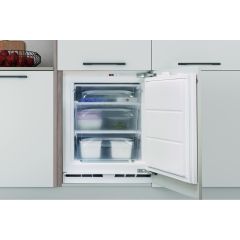 Indesit INBUFZ011 59.6cm Integrated Low Frost Undercounter Freezer - Steel
