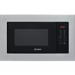 Indesit MWI125GX Push&Go MWI125GX Built In Microwave with Grill - Stainless Steel
