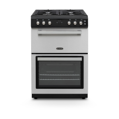 Montpellier MMRG60X Montpellier MMRG60X 60cm Gas Rangecooker with Double Oven and Gas Hob - Stainles