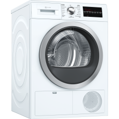 Neff R8580X3GB Capacity 9Kg White Condenser Dryer With Allergy Plus, Time Delay / Time Remaining, La