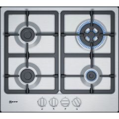 NEFF T26BB59N0 58cm Gas Hob - Stainless Steel