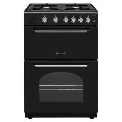 Rangemaster CLA60NGFBL/C 128060 CLASSIC 60 NG BLACK/CHROME